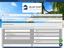 Tablet Screenshot of bluechip.com.br