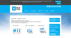 Desktop Screenshot of bluechip.at